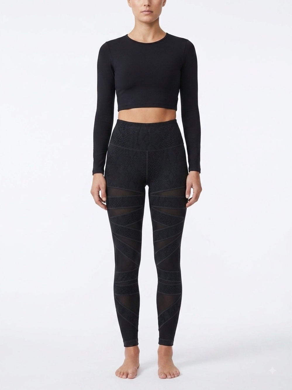 Lululemon High Times Pant *Tech Mesh in Deep Coal Desert Snake Size 2